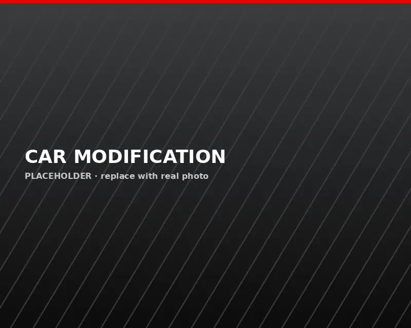 Car Modification – Patna Arts